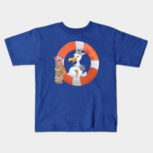 Möwe im Ring Kids T-Shirt